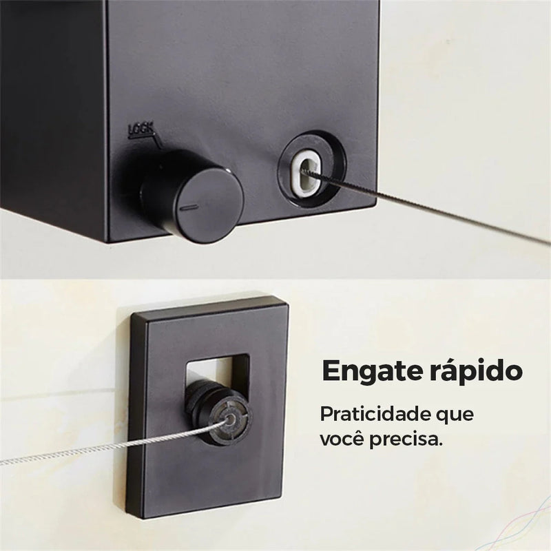 Box Varal Retrátil - Sou de Casa