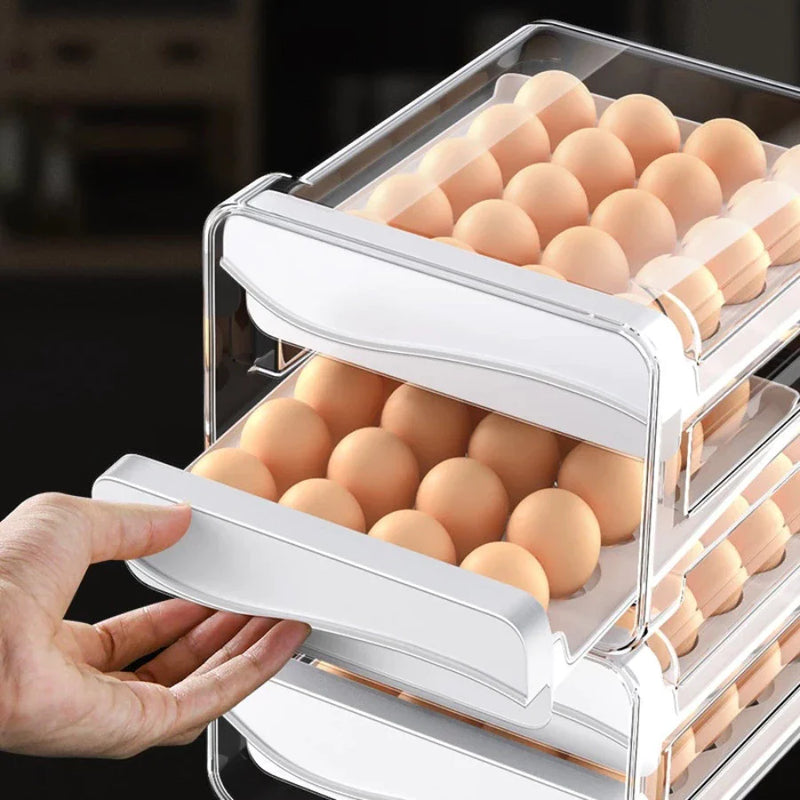 Gaveteiro para 32 Ovos Duplo