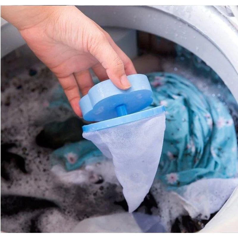 Coletor de pelos e Fiapos Flutuante Reutilizável