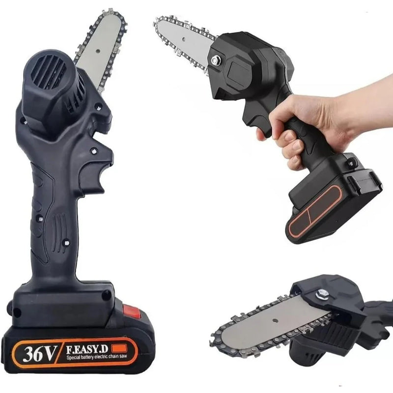 Mini Moto Serra Elétrica - Recarregável - Bivolt