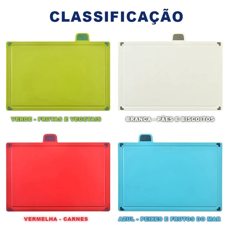 Conjunto 4 Tábuas De Corte Sou de Casa