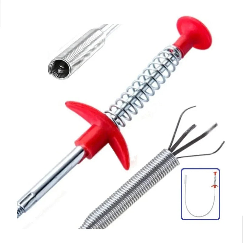 Desentupidor Para Ralo Com Garra e Pia Pegador de Objetos