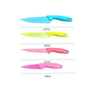 Facas Colorida De Inox Jogo - 4 Peças