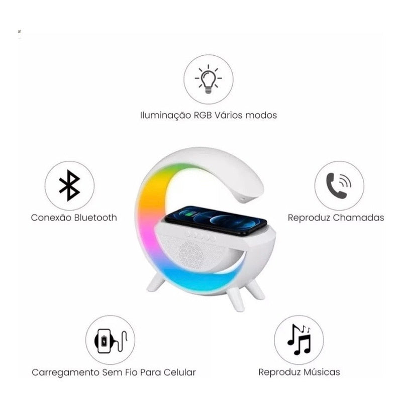 Luminária G em LED Multi Colors - Linha Premium