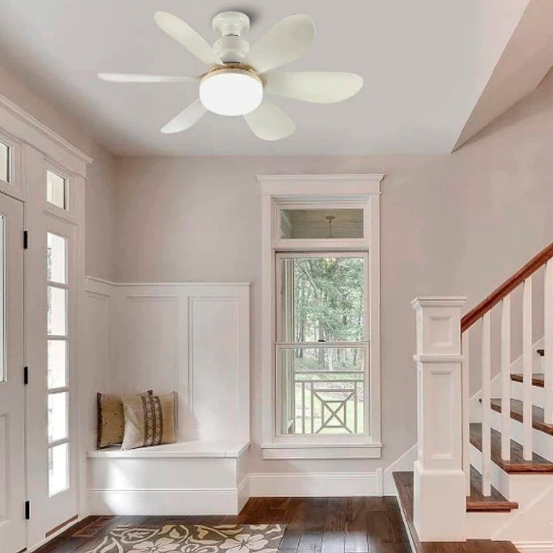 Ventilador de Teto com Luz e Controle Remoto - 4 Velocidades