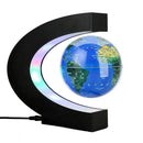 Globo Flutuante Magnético - Mapa Do Mundo