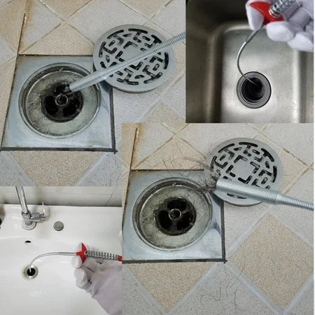 Desentupidor Para Ralo Com Garra e Pia Pegador de Objetos