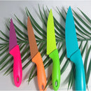 Facas Colorida De Inox Jogo - 4 Peças