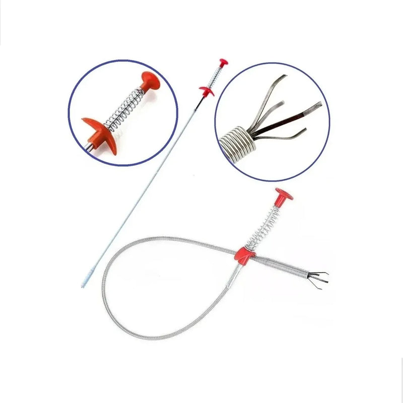 Desentupidor Para Ralo Com Garra e Pia Pegador de Objetos