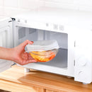 Kit C/6 Tampas Elásticas Herméticas em Silicone