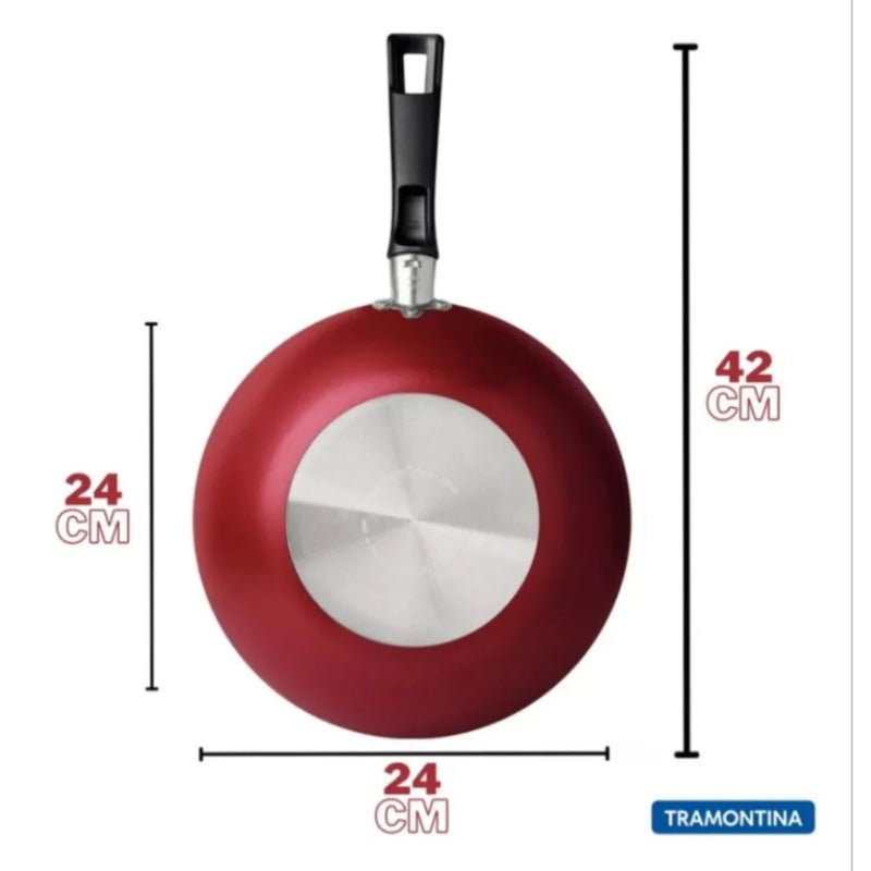 Frigideira Funda Antiaderente Tramontina