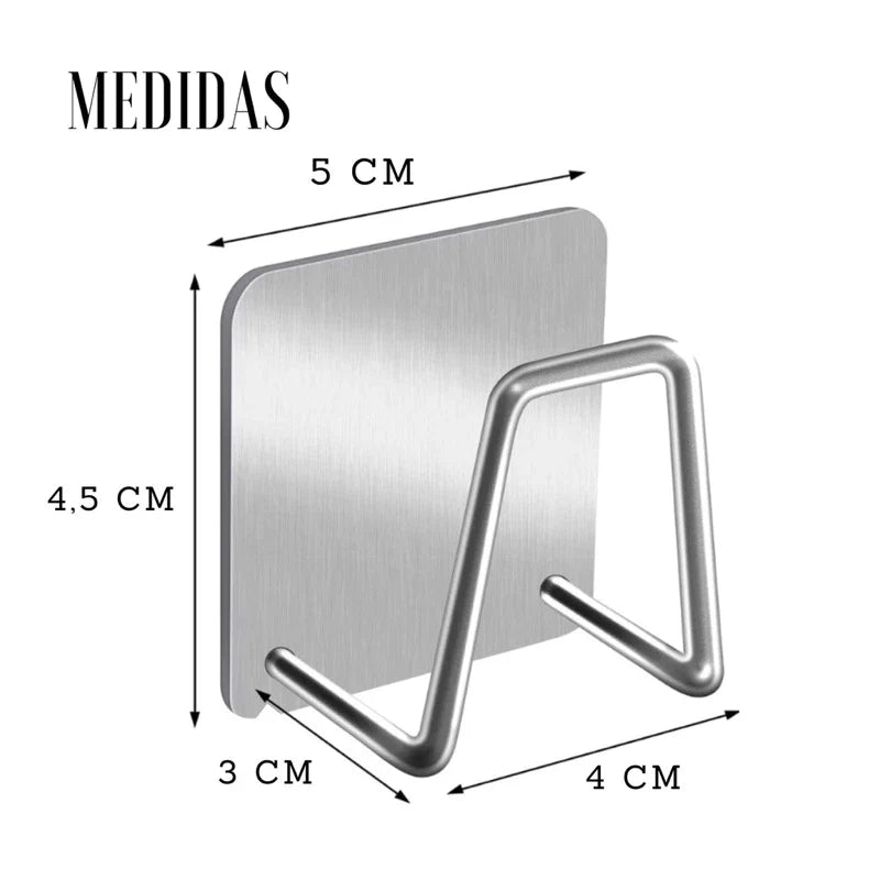 Suporte para esponja de pia interna - Aço e Inox
