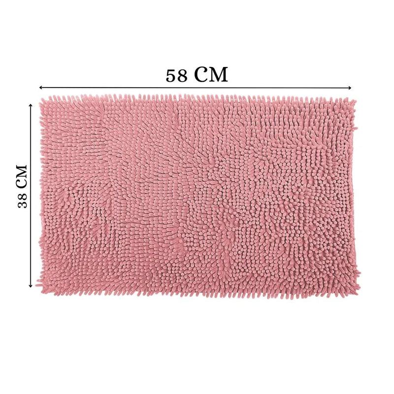 Tapete Bolinha em Microfibra Antiderrapante