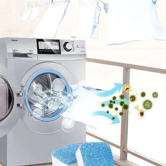 Pastilha para Limpeza de Máquinas de Lavar Roupas Esterilizador Premium
