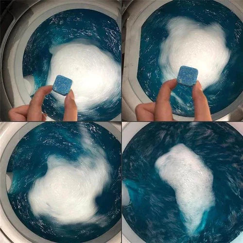 Pastilha para Limpeza de Máquinas de Lavar Roupas Esterilizador Premium