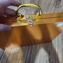 Kit Talheres Floral Dourado com 24 Peças em Aço Inox