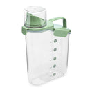 Pote Hermético De Acrílico 2.8L C/ Copo Medidor Bico Dosador Trava Super Resistente