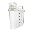 Pote Hermético De Acrílico 2.8L C/ Copo Medidor Bico Dosador Trava Super Resistente