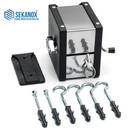 Varal de Parede Retrátil 30 metros 60kg