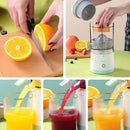 Espremedor Elétrico de Frutas Turbo Juicy Pro - USB Recarregável