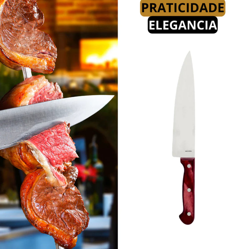 Facas para Cozinha em Inox - Linha Premium