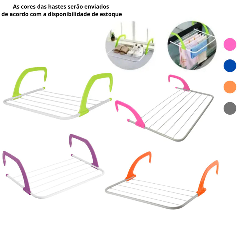 Varal de janela Sou de Casa