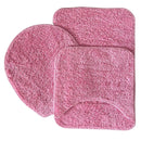 Conjunto de Tapetes Para Banheiro - 3 peças