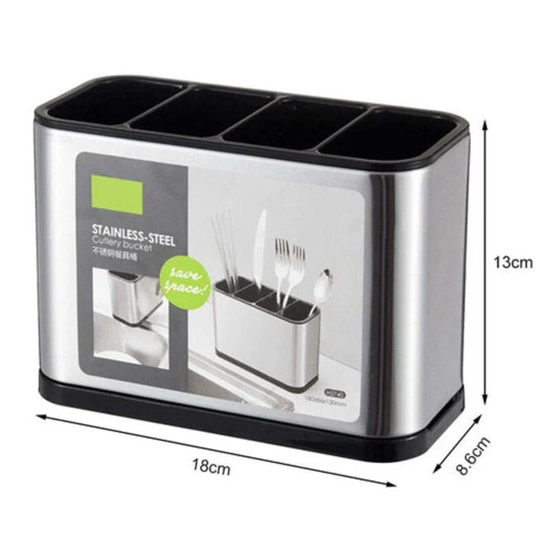 Porta Talheres em Aço e Inox para Cozinha