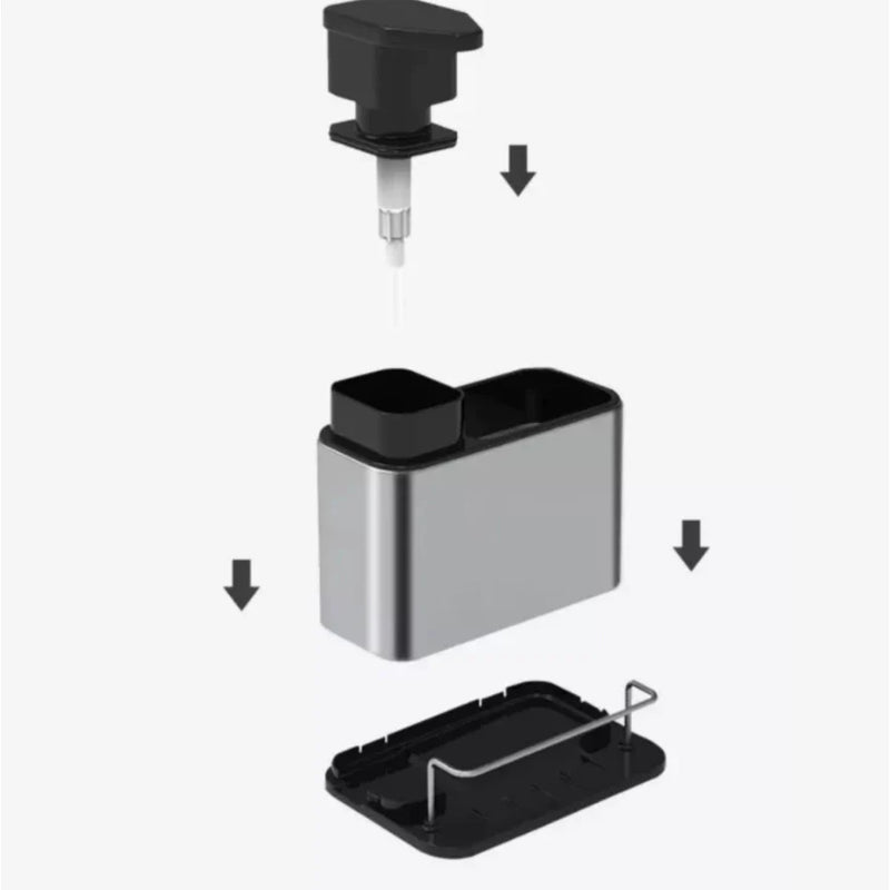 Organizador em Aço e Inox para Pia de Cozinha