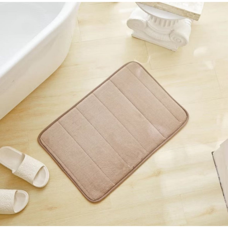 Tapete de Porta Para Banheiro Macio Antiderrapante
