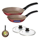 Conjunto de Frigideira Tramontina Antiaderente C/ Tampa