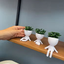 Kit 3 Mini Vasinhos Bob Robert!