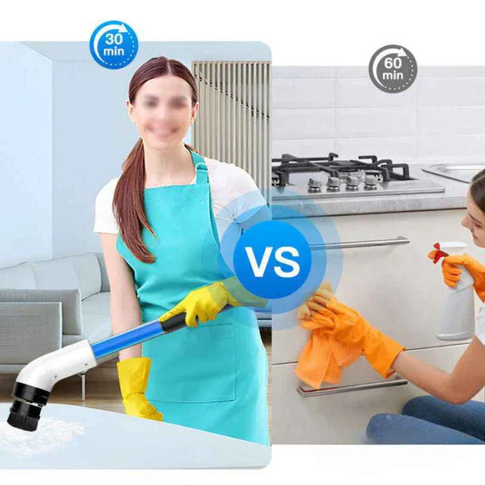 Escova Limpa Fácil 9 Em 1