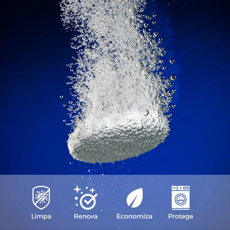 Pastilha para Limpeza de Máquinas de Lavar Roupas Esterilizador Premium