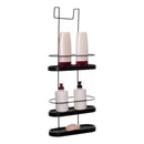 Porta Shampoo Suporte Gancho Para Box Aramado Em Aço 03 Andares