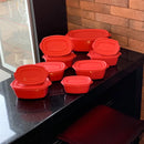 Pote com Tampa Kit 10 Peças - Tiffany