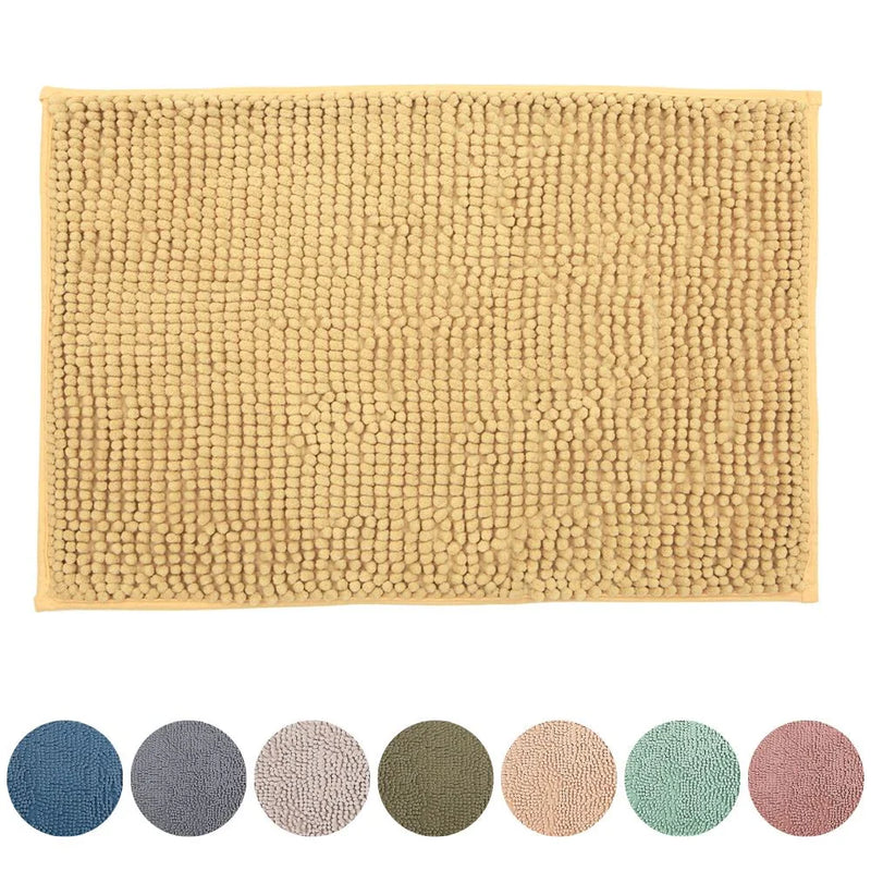 Tapete Bolinha em Microfibra Antiderrapante