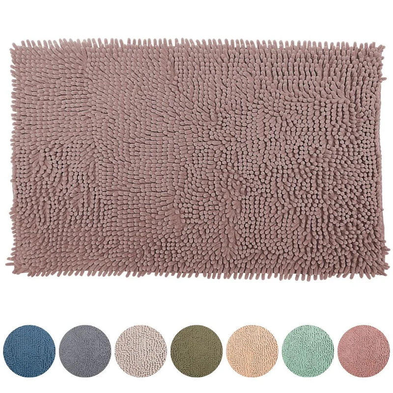 Tapete Bolinha em Microfibra Antiderrapante