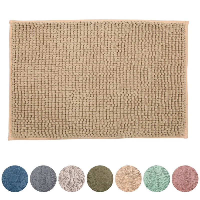 Tapete Bolinha em Microfibra Antiderrapante