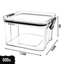 Potes Hermeticos Com Trava Empilhavel