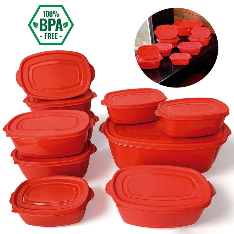 Pote com Tampa Kit 10 Peças - Tiffany