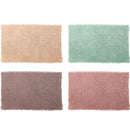 Tapete Bolinha em Microfibra Antiderrapante