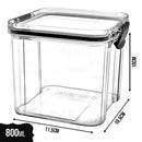 Potes Hermeticos Com Trava Empilhavel