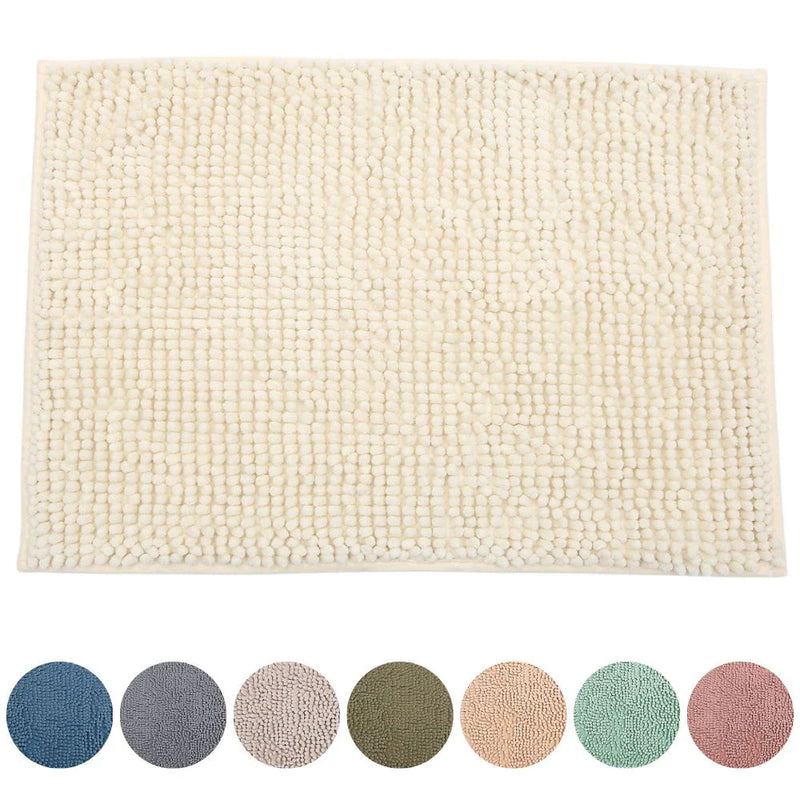 Tapete Bolinha em Microfibra Antiderrapante