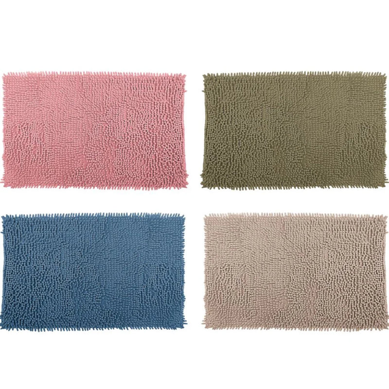 Tapete Bolinha em Microfibra Antiderrapante