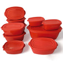 Pote com Tampa Kit 10 Peças - Tiffany