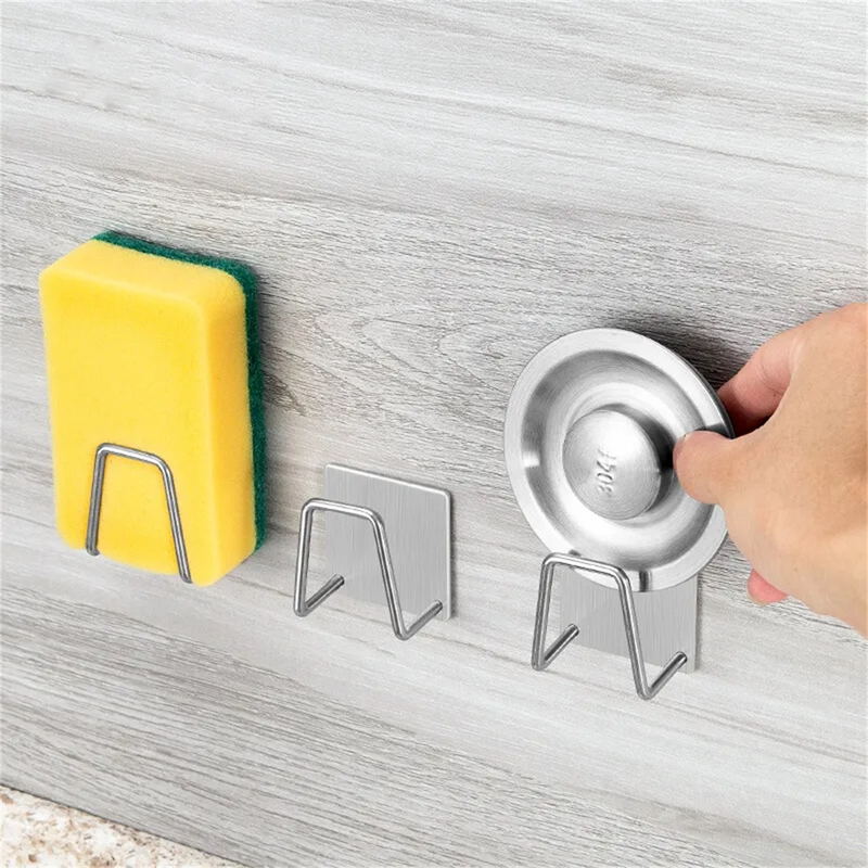 Suporte para esponja de pia interna - Aço e Inox