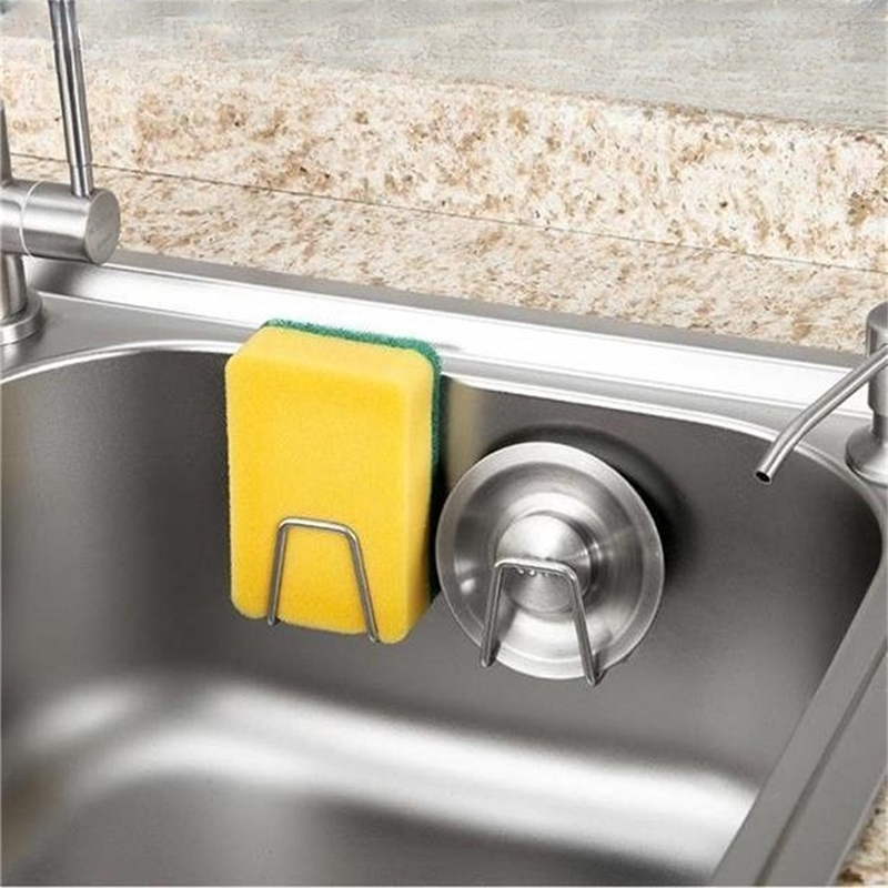 Suporte para esponja de pia interna - Aço e Inox