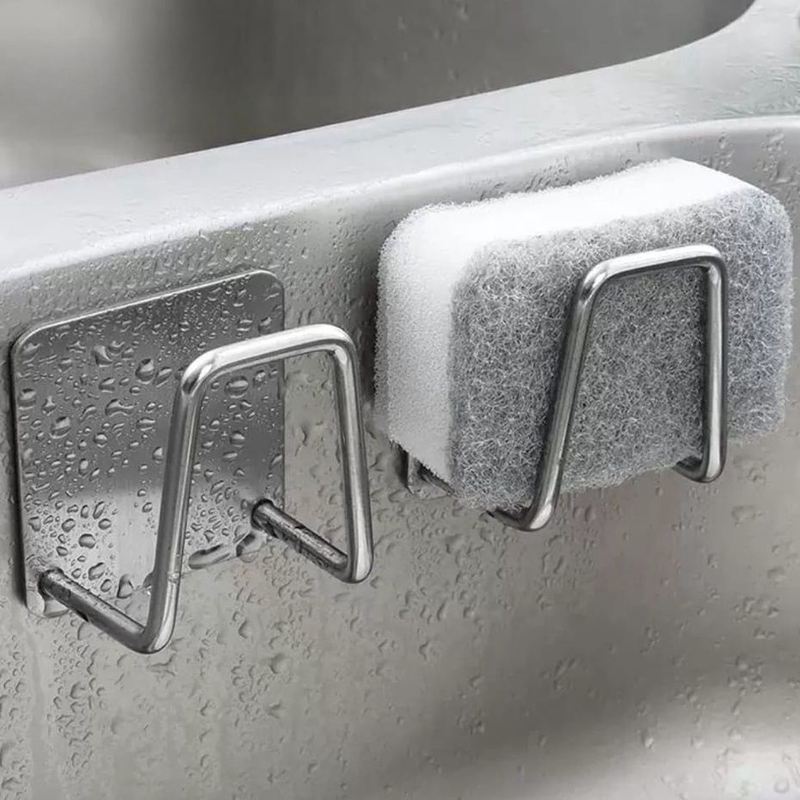 Suporte para esponja de pia interna - Aço e Inox