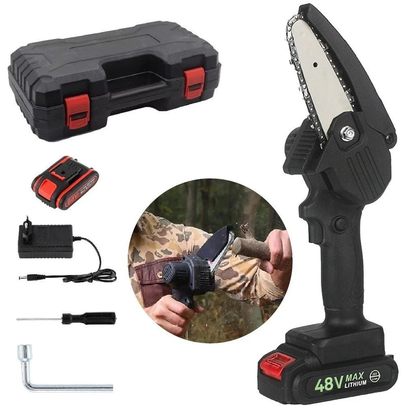 Mini Moto Serra Elétrica - Recarregável - Bivolt